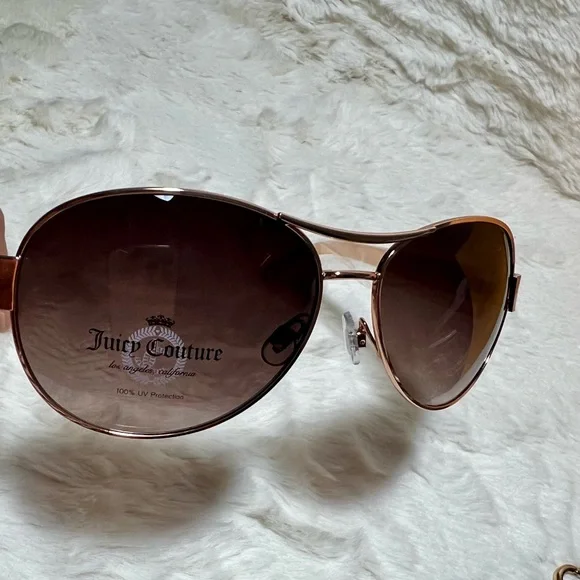 NWOT Juicy Couture Aviator Sunglasses Juicy Couture | Accessories | Nwot Juicy Couture 57mm Kyan  main image 2